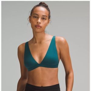 NWT Lululemon Nulu Triangle Bralette - Storm Teal